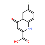 6-Fluoro-4-oxo-1,4-dihydroquinoline-2-carboxylic acid