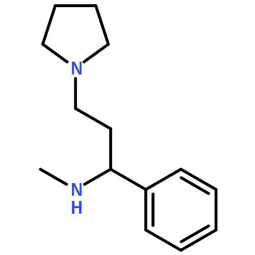 N-Methyl-1-phenyl-3-(pyrrolidin-1-yl)propan-1-amine