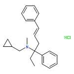 Benzenemethanamine,N-(cyclopropylmethyl)-a-ethyl-N-methyl-a-[(2E)-3-phenyl-2-propen-1-yl]-, hydrochloride (1:1)