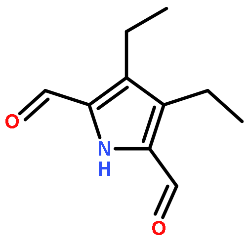 1H-Pyrrole-2,5-dicarboxaldehyde,3,4-diethyl-(9CI)