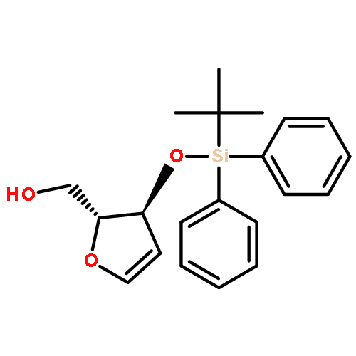 1,4-anhydro-2-deoxy-3-o-[(2-methyl-2-propanyl)(diphenyl)silyl]-d- Erythro-pent-1-enitol