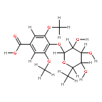 syringic acid 4-O-alpha-L-rhamnopyranoside