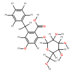 2-benzyl-4,6-dihydroxy benzoic acid-6-O-beta-D-glucopyranoside