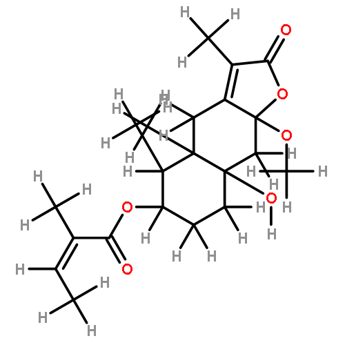 3beta-angeloyloxy-10beta-hydroxy-8alpha-methoxyeremophilenolide