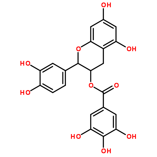 (2S,3R)-2-(3,4-Dihydroxyphenyl)-5,7-dihydroxychroman-3-yl 3,4,5-trihydroxybenzoate