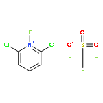 2,6-Dichloro-1-fluoropyridin-1-ium trifluoromethanesulfonate