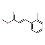 2-Propenoic acid, 3-(2-methylphenyl)-, methyl ester, (2E)-