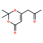 4H-1,3-Dioxin-4-one, 2,2-dimethyl-6-(2-oxopropyl)-