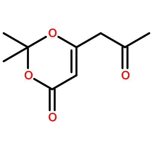 4H-1,3-Dioxin-4-one, 2,2-dimethyl-6-(2-oxopropyl)-