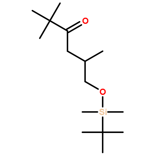 3-HEXANONE, 6-[[(1,1-DIMETHYLETHYL)DIMETHYLSILYL]OXY]-2,2,5-TRIMETHYL-