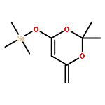 Silane, [(2,2-dimethyl-4-methylene-4H-1,3-dioxin-6-yl)oxy]trimethyl-