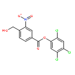 Benzoic acid, 4-(hydroxymethyl)-3-nitro-, 2,4,5-trichlorophenyl ester