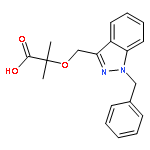 2-((1-Benzyl-1H-indazol-3-yl)methoxy)-2-methylpropanoic acid