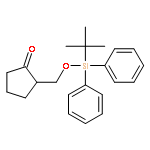 Cyclopentanone, 2-[[[(1,1-dimethylethyl)diphenylsilyl]oxy]methyl]-