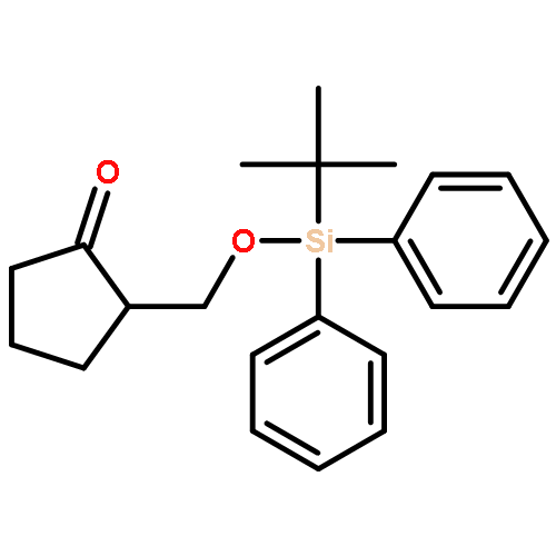 Cyclopentanone, 2-[[[(1,1-dimethylethyl)diphenylsilyl]oxy]methyl]-