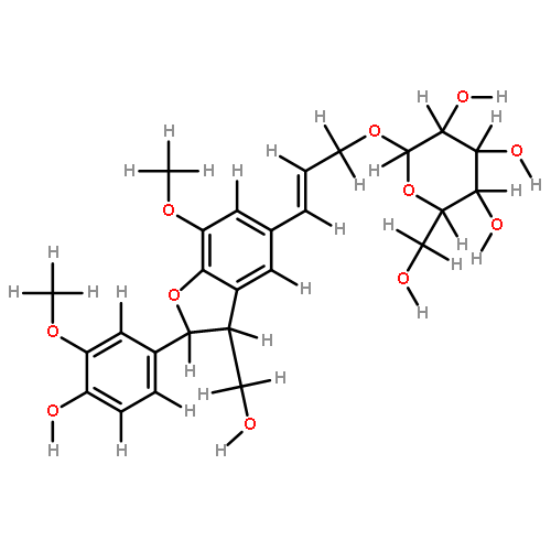 3'-O-beta-D-Glucopyranoside-Dehydrodiconiferyl alcohol