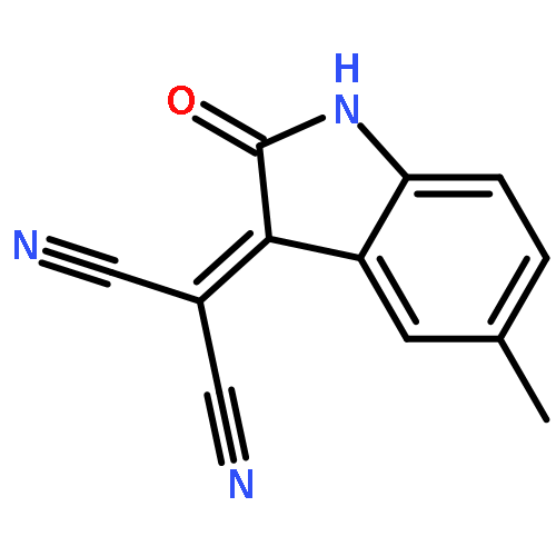 2-(1,2-dihydro-5-methyl-2-oxo-3H-indol-3-ylidene)-Propanedinitrile