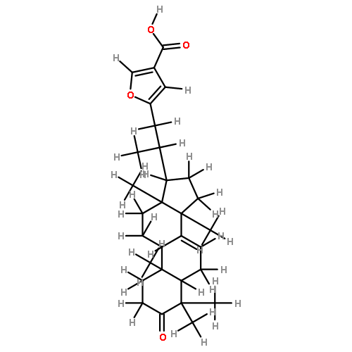 23,27-Epoxy-3-oxolanosta-7,23,25(27)-trien-26-oic acid