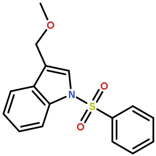 1H-Indole, 3-(methoxymethyl)-1-(phenylsulfonyl)-