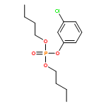 Phosphoric acid, dibutyl 3-chlorophenyl ester