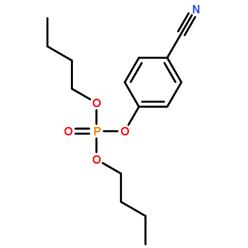 Phosphoric acid, dibutyl 4-cyanophenyl ester