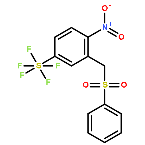 1-Nitro-2-benzenesulfoxylmethyl-4-(pentafluorosulfanyl)benzene