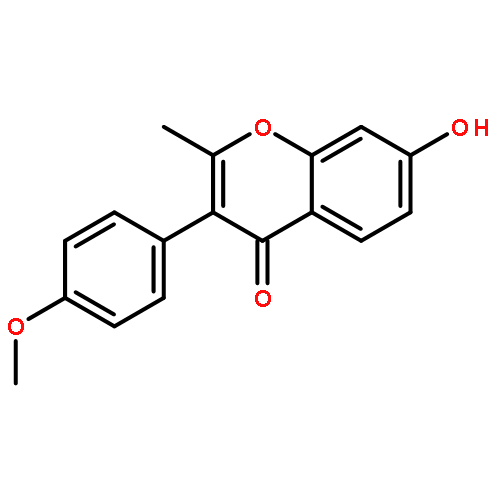 7-Hydroxy-3-(4-methoxyphenyl)-2-methyl-4H-chromen-4-one