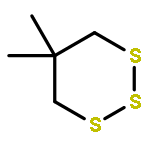 1,2,3-Trithiane,5,5-dimethyl-