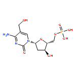 5'-Cytidylic acid,2'-deoxy-5-(hydroxymethyl)- (9CI)