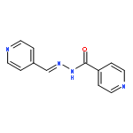 4-Pyridinecarboxylicacid, 2-(4-pyridinylmethylene)hydrazide