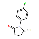 4-Thiazolidinone,3-(4-chlorophenyl)-2-thioxo-