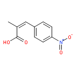 2-Propenoic acid, 2-methyl-3-(4-nitrophenyl)-, (E)-