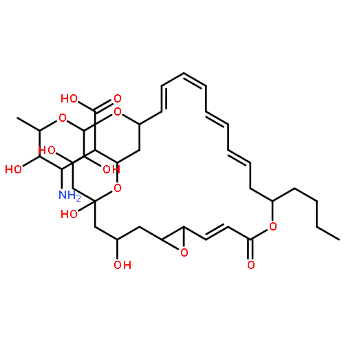 6,11,28-Trioxatricyclo[22.3.1.05,7]octacosa-8,14,16,18,20-pentaene-25-carboxylicacid, 22-[(3-amino-3,6-dideoxy-b-D-mannopyranosyl)oxy]-12-butyl-1,3,26-trihydroxy-10-oxo-