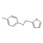 Benzenamine, N-(2-furanylmethylene)-4-methyl-