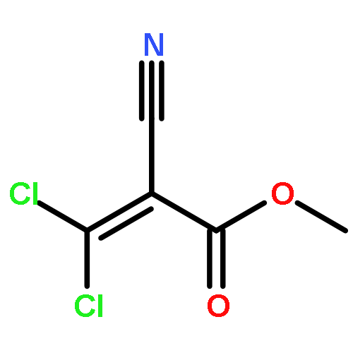 2-Propenoic acid,3,3-dichloro-2-cyano-, methyl ester