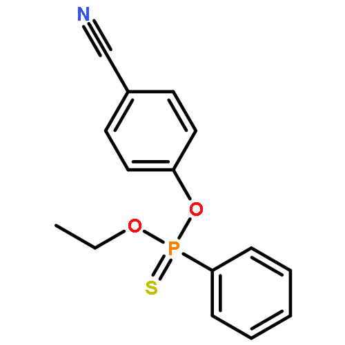 Phosphonothioic acid,P-phenyl-, O-(4-cyanophenyl) O-ethyl ester