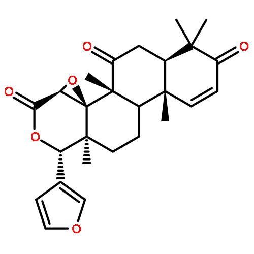 Oxireno[c]phenanthro[1,2-d]pyran-3,5,8(3aH,4bH,7H)-trione,1-(3-furanyl)-1,6,6a,10a,10b,11,12,12a-octahydro-4b,7,7,10a,12a-pentamethyl-,(1S,3aS,4aR,4bR,6aR,10aS,10bR,12aS)-