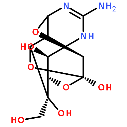 6,10-Epoxy-4,8,11a-metheno-11aH-oxocino[4,3-f][1,3,5]oxadiazepine-6,9,11-triol,2-amino-1,4,5a,6,8,9,10,11-octahydro-9-(hydroxymethyl)-,(4S,5aS,6S,8R,9S,10S,11S,11aR,12R)-