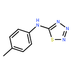 N-(4-METHYLPHENYL)THIATRIAZOL-5-AMINE