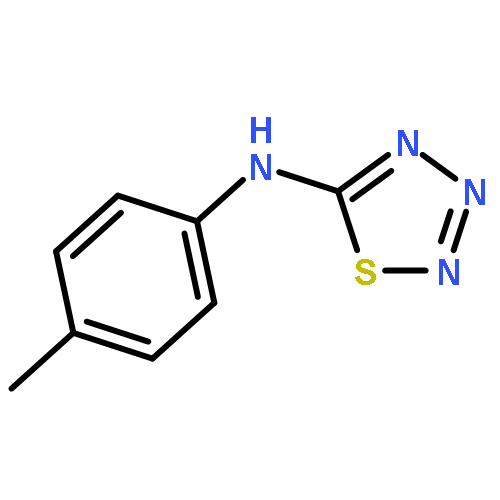 N-(4-METHYLPHENYL)THIATRIAZOL-5-AMINE