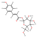 1'-O-(E-4-coumaroyl)-beta-glucopyranose