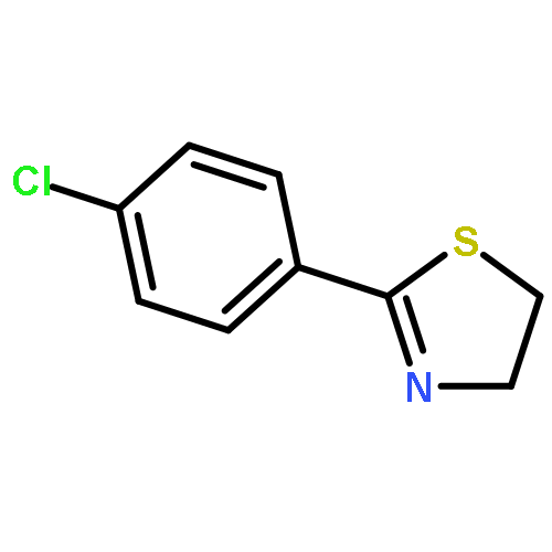 Thiazole,2-(4-chlorophenyl)-4,5-dihydro-