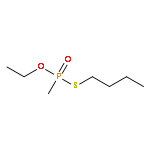 Phosphonothioic acid,methyl-, S-butyl O-ethyl ester (8CI,9CI)