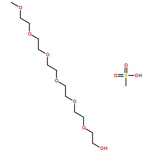 2,5,8,11,14,17-Hexaoxanonadecan-19-ol, methanesulfonate