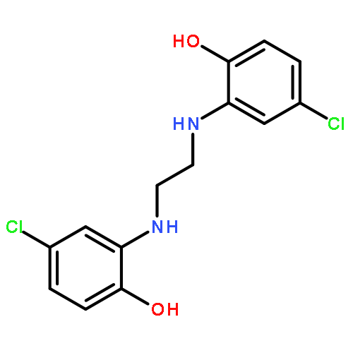 Phenol, 2,2'-(1,2-ethanediyldiimino)bis[4-chloro-