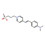 Pyridinium,4-[2-[4-(dimethylamino)phenyl]ethenyl]-1-(3-sulfopropyl)-, inner salt