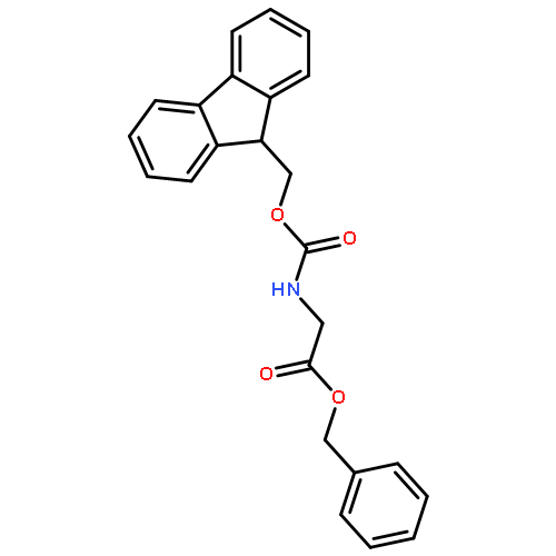 Glycine, N-[(9H-fluoren-9-ylmethoxy)carbonyl]-, phenylmethyl ester