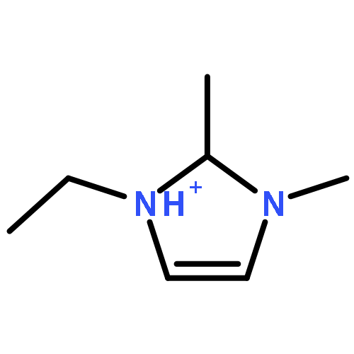 1H-Imidazolium, 1-ethyl-2,3-dimethyl-