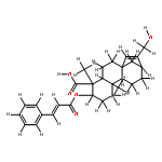 (3alpha)-17-hydroxy-3-{[(2E)-1-oxo-3-phenylprop-2-en-1-yl]oxy}-ent-kaur-15-en-19-oic acid