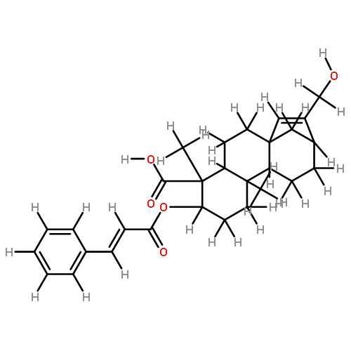 (3alpha)-17-hydroxy-3-{[(2E)-1-oxo-3-phenylprop-2-en-1-yl]oxy}-ent-kaur-15-en-19-oic acid